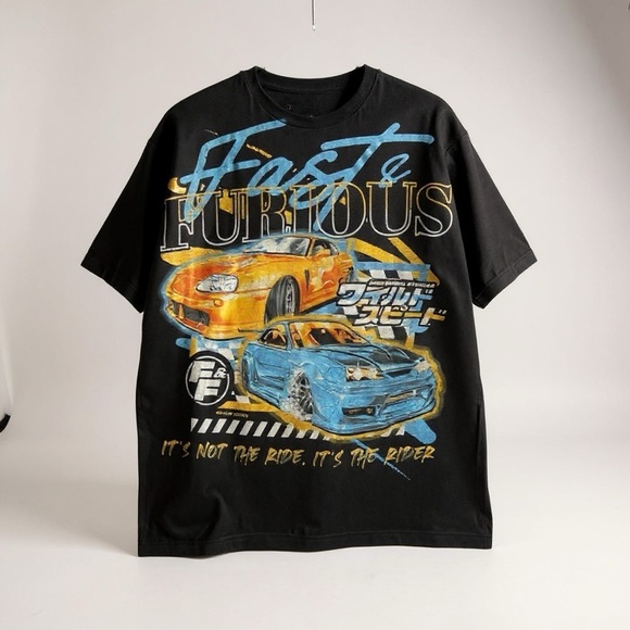 Black Graphic Tee - Picture 1 of 5
